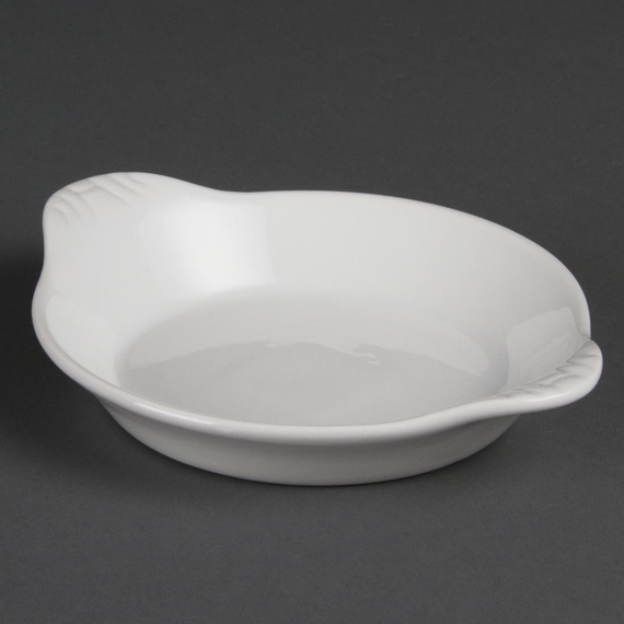 Olympia Whiteware runde Gratinschalen weiß 17cm (6 Stück) Olympia Whiteware runde Gratinschalen weiß 17cm (6 Stück)