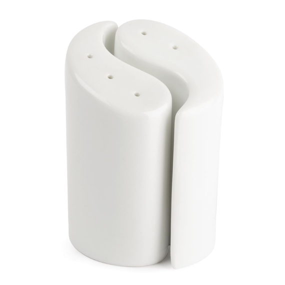 Olympia Whiteware Salz- und Pfefferstreuer Ying und Yang 9,5cm (12 Stück) 1 Olympia Whiteware Salz- und Pfefferstreuer Ying und Yang 9,5cm (12 Stück)