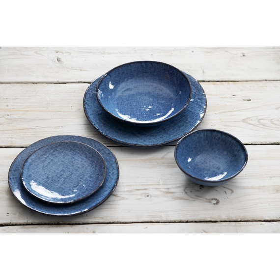 Olympia Denim Blue Coupe-Teller 180mm (6 Stück) 5 Olympia Denim Blue Coupe-Teller 180mm (6 Stück)