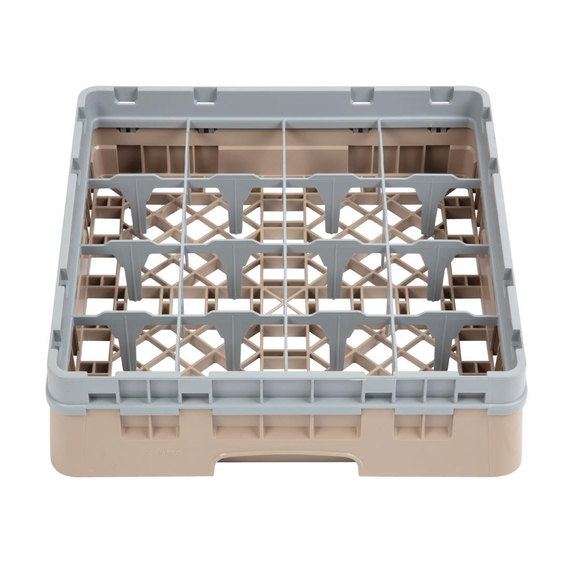 Cambro Gläserspülkorb beige mit 16 Fächern max Glashöhe 9,2cm Cambro Gläserspülkorb beige mit 16 Fächern max Glashöhe 9,2cm