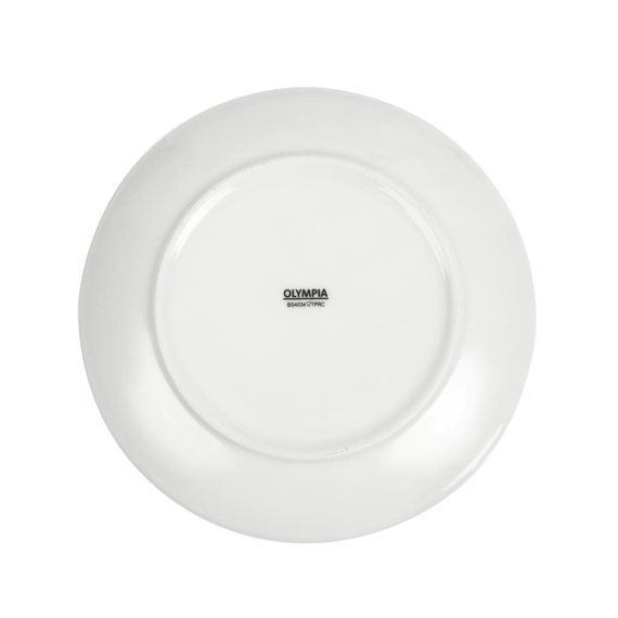 Olympia Whiteware runde Coupeteller 20cm (12 Stück) 6 Olympia Whiteware runde Coupeteller 20cm (12 Stück)