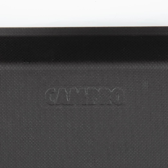 Cambro Treadlite rechteckiges rutschfestes Fiberglas-Tablett schwarz 45,7x35,5cm Cambro Treadlite rechteckiges rutschfestes Fiberglas-Tablett schwarz 45,7x35,5cm