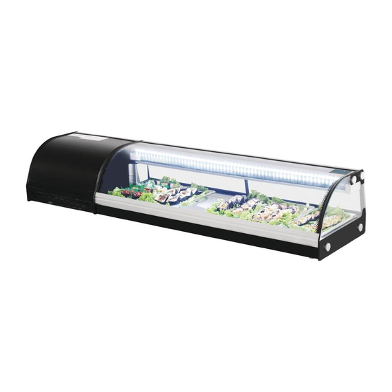 Polar Serie G Kühlvitrine für Sushi 150cm Polar Serie G Kühlvitrine für Sushi 150cm
