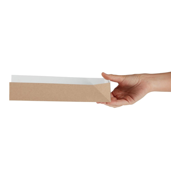 Kompostierbare Baguetteschachtel mit offener Seite 25cm (500 Stück) 2 Kompostierbare Baguetteschachtel mit offener Seite 25cm (500 Stück)