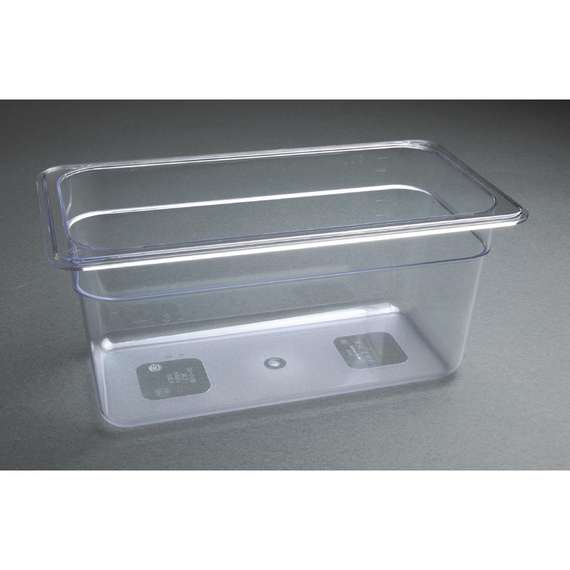 Vogue Polycarbonat GN-Behälter GN1/3 150mm 6 Vogue Polycarbonat GN-Behälter GN1/3 150mm