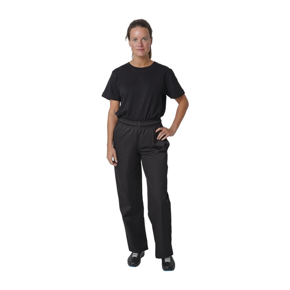 Whites Vegas Unisex Kochhose Polycotton Schwarz S (5 Stück) 3 Whites Vegas Unisex Kochhose Polycotton Schwarz S (5 Stück)