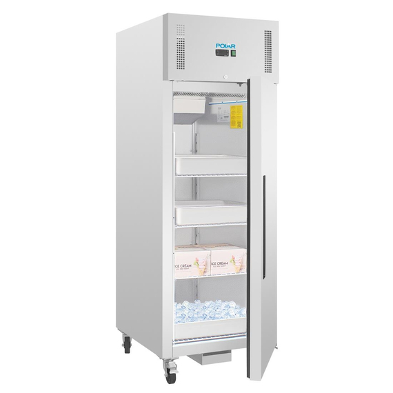Polar Serie G eintüriger Gefrierschrank Edelstahl 600L 4 Polar Serie G eintüriger Gefrierschrank Edelstahl 600L