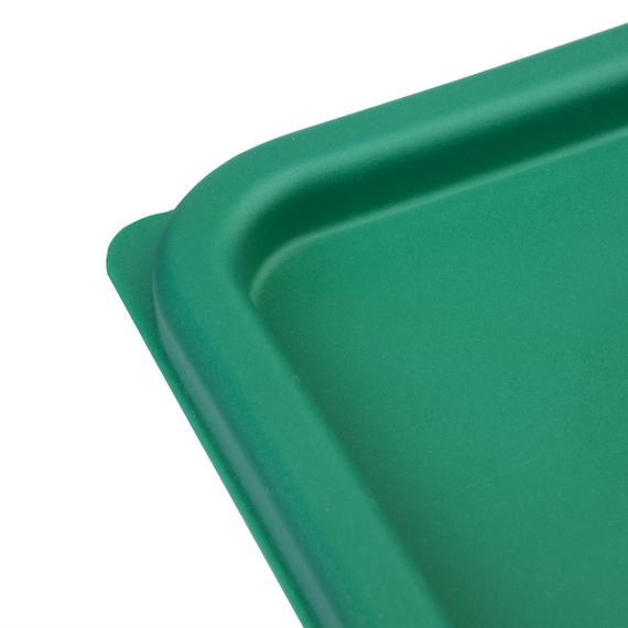 Hygiplas Deckel quadratisch für Vorratsbehälter 10 und 15L grün 3 Hygiplas Deckel quadratisch für Vorratsbehälter 10 und 15L grün