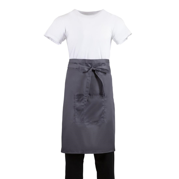 Whites Standard Bistroschürze grau 1 Whites Standard Bistroschürze grau