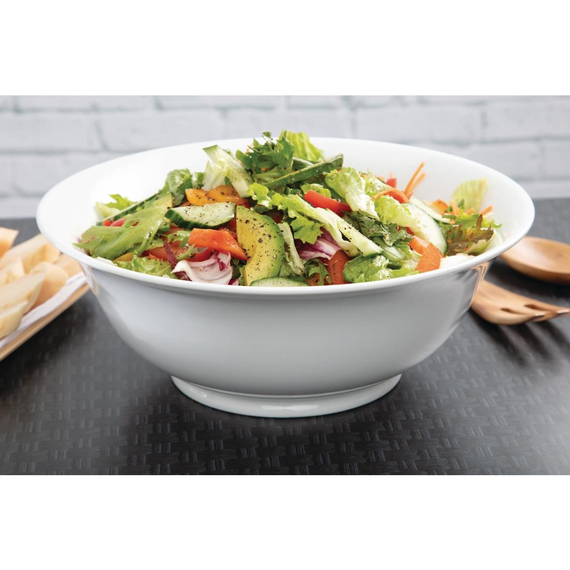 Olympia Whiteware Salatschüssel 33cm 6 Olympia Whiteware Salatschüssel 33cm