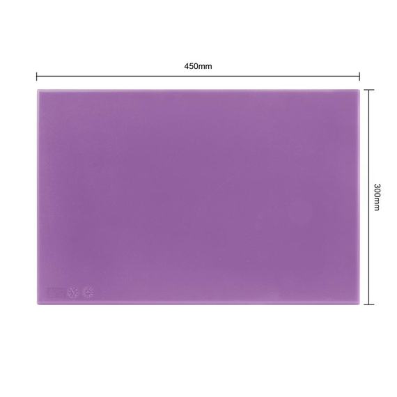 Hygiplas High Density Schneidebrett Lila - 450x300x25mm 3 Hygiplas High Density Schneidebrett Lila - 450x300x25mm