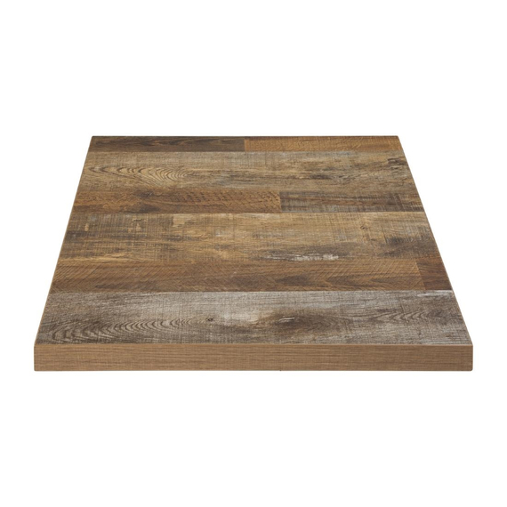 Bolero Vorgebohrte Quadratische Tischplatte Urban Dunkel 600mm 1 Bolero Vorgebohrte Quadratische Tischplatte Urban Dunkel 600mm