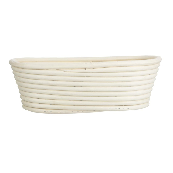 Vogue Rattan Gärkorb Oval 250x150x80mm 1 Vogue Rattan Gärkorb Oval 250x150x80mm