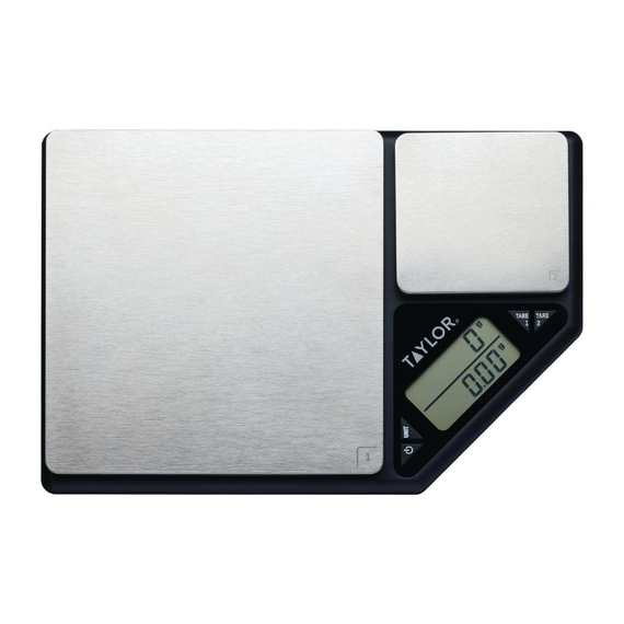 Taylor Pro Duale Plattform Digitale Küchenwaage 5kg/500g Taylor Pro Duale Plattform Digitale Küchenwaage 5kg/500g