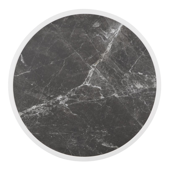 Bolero Fiberglas-Tischplatte, rund, dunkler Granit-Effekt, 580 mm 1 Bolero Fiberglas-Tischplatte, rund, dunkler Granit-Effekt, 580 mm
