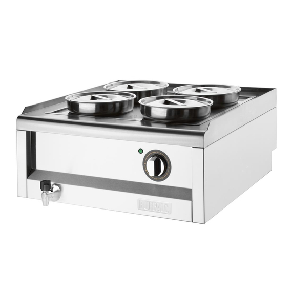 Buffalo 600 Serie 4 Topf Bain Marie 1 Buffalo 600 Serie 4 Topf Bain Marie