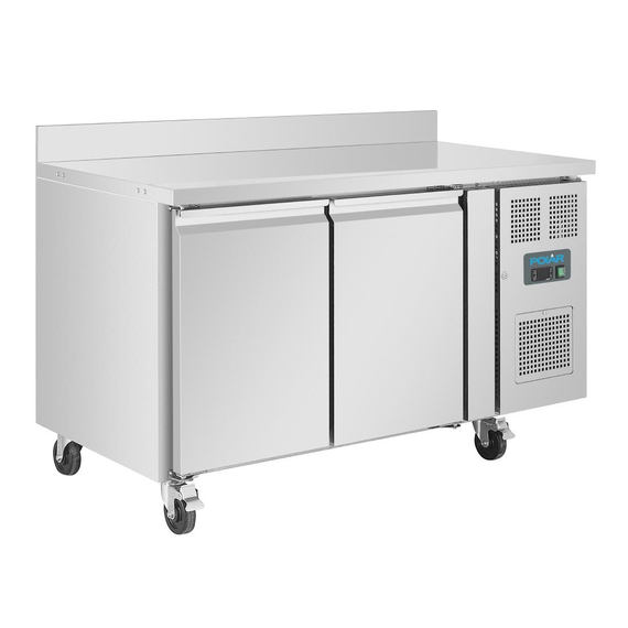 Polar Serie U 2-türiger Edelstahlgefrierschrank mit Spritzschutz 282Ltr 1 Polar Serie U 2-türiger Edelstahlgefrierschrank mit Spritzschutz 282Ltr