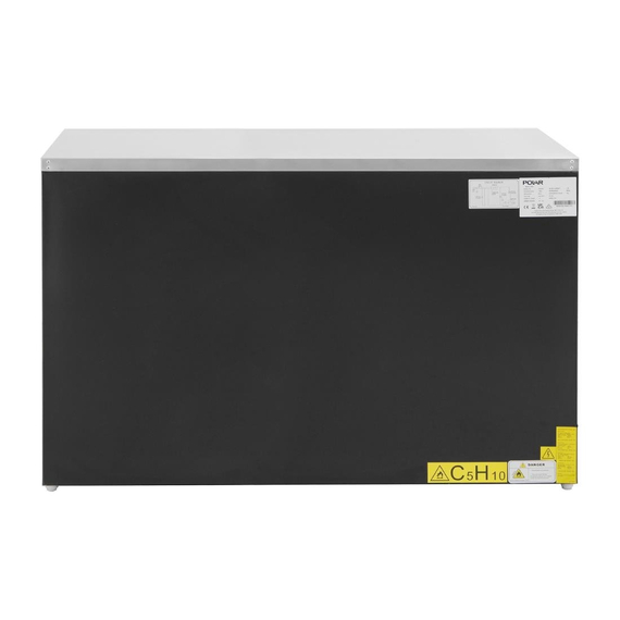 Polar G-Series Dreitüriger Kühltisch Schwarz 400Ltr 5 Polar G-Series Dreitüriger Kühltisch Schwarz 400Ltr
