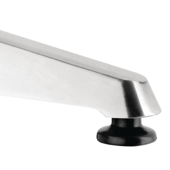 Bolero quadratischer Bistrotisch Edelstahl 1 Bein 70cm 4 Bolero quadratischer Bistrotisch Edelstahl 1 Bein 70cm