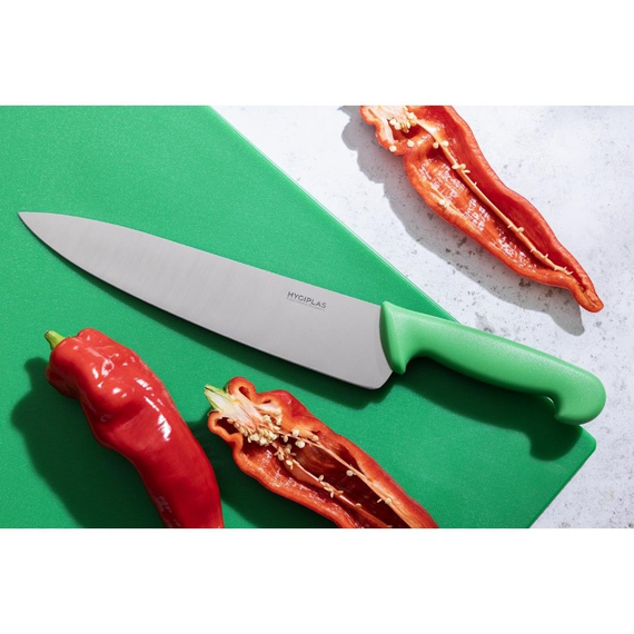 Hygiplas Kochmesser 25cm grün 5 Hygiplas Kochmesser 25cm grün