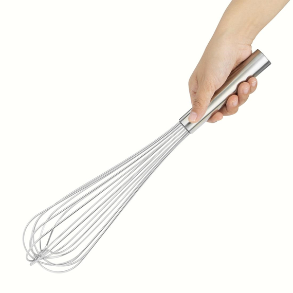 Vogue Schneebesen 40,5 cm Edelstahl 8 Drähte 3 Vogue Schneebesen 40,5 cm Edelstahl 8 Drähte