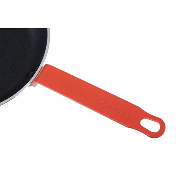 Hygiplas Pfanne Aluminium Antihaft Teflon Platinum Plus Roter Griff - 240x40mm 3 Hygiplas Pfanne Aluminium Antihaft Teflon Platinum Plus Roter Griff - 240x40mm
