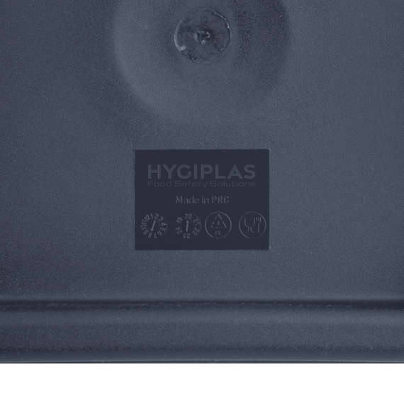 Hygiplas Deckel quadratisch für Vorratsbehälter 1,5 und 3,5L blau 2 Hygiplas Deckel quadratisch für Vorratsbehälter 1,5 und 3,5L blau