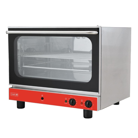 Gastro M Elektrischer Konvektionsofen Bäckerei mit Luftbefeuchter 4 Roste 230V Gastro M Elektrischer Konvektionsofen Bäckerei mit Luftbefeuchter 4 Roste 230V