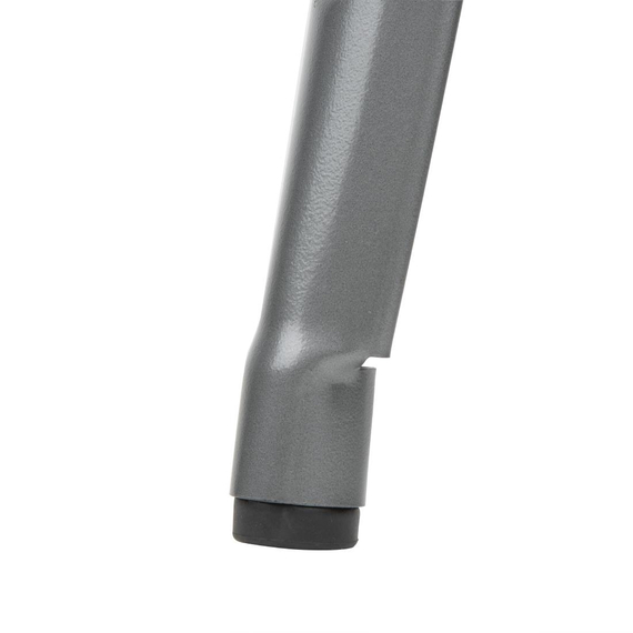 Bolero Bistro Stahlhocker mit Rückenlehne Gun Metal Grey (4 Stück) 4 Bolero Bistro Stahlhocker mit Rückenlehne Gun Metal Grey (4 Stück)