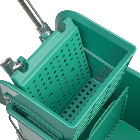 Jantex Moppeimer mit Mopppresse grün 20L 3 Jantex Moppeimer mit Mopppresse grün 20L