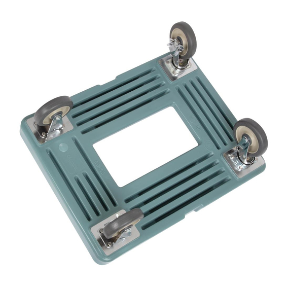 Cambro Camdolly Fahrgestell für isolierte Lebensmittelbehälter 4 Cambro Camdolly Fahrgestell für isolierte Lebensmittelbehälter