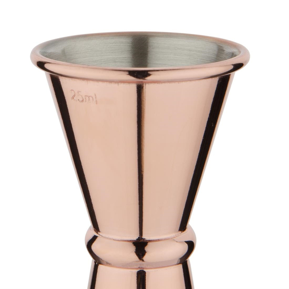 Olympia Barmaß / Jigger mit Kupferfinish 2,5/5cl 3 Olympia Barmaß / Jigger mit Kupferfinish 2,5/5cl