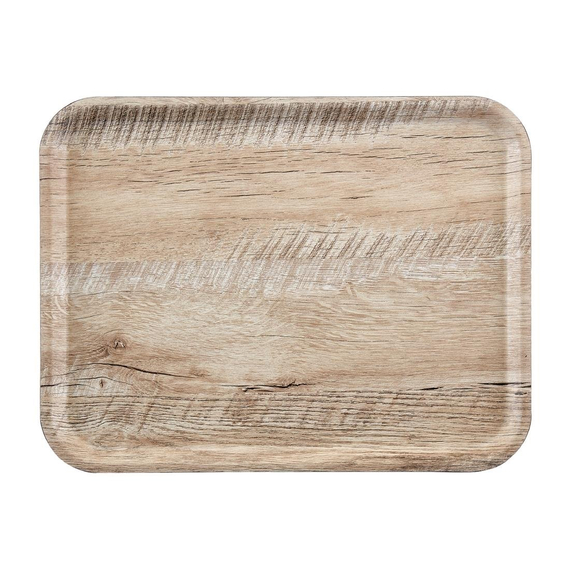 Cambro Madeira laminiertes Serviertablett helle Eiche 46cm 1 Cambro Madeira laminiertes Serviertablett helle Eiche 46cm