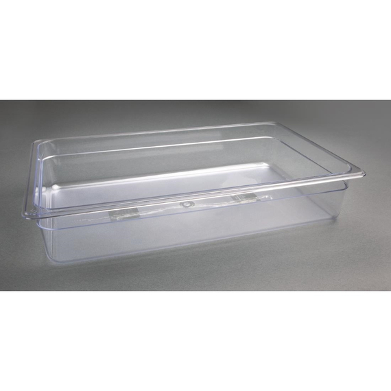 Vogue Polycarbonat GN-Behälter GN1/1 100mm 6 Vogue Polycarbonat GN-Behälter GN1/1 100mm