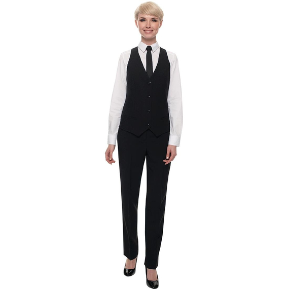 Damen Kellnerhose schwarz Standardlänge - Größe 32 Damen Kellnerhose schwarz Standardlänge - Größe 32