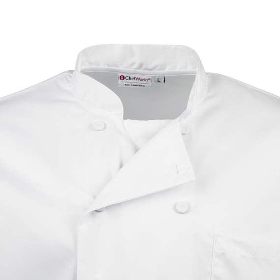 Chef Works Calgary Langarm Cool Vent Unisex-Kochjacke Weiß M 7 Chef Works Calgary Langarm Cool Vent Unisex-Kochjacke Weiß M