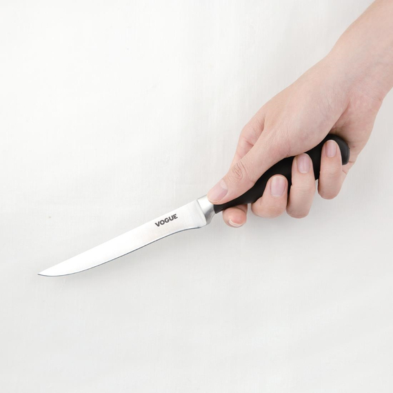 Vogue Ausbeinmesser mit weichem Griff 15cm 1 Vogue Ausbeinmesser mit weichem Griff 15cm