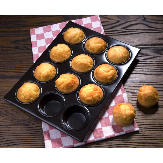 Vogue Muffinblech 12 Muffins Antihaft 1 Vogue Muffinblech 12 Muffins Antihaft