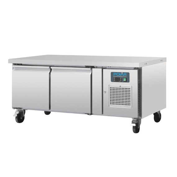 Polar Serie U 2-türiger GN-Kühltisch 214L 2 Polar Serie U 2-türiger GN-Kühltisch 214L