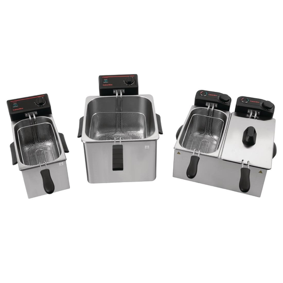 Caterlite Doppelfritteuse 2 x 3,5L Caterlite Doppelfritteuse 2 x 3,5L