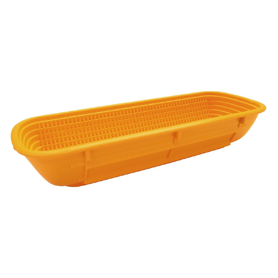 Schneider rechteckiger Brotgärkorb 1000g Orange 4 Schneider rechteckiger Brotgärkorb 1000g Orange