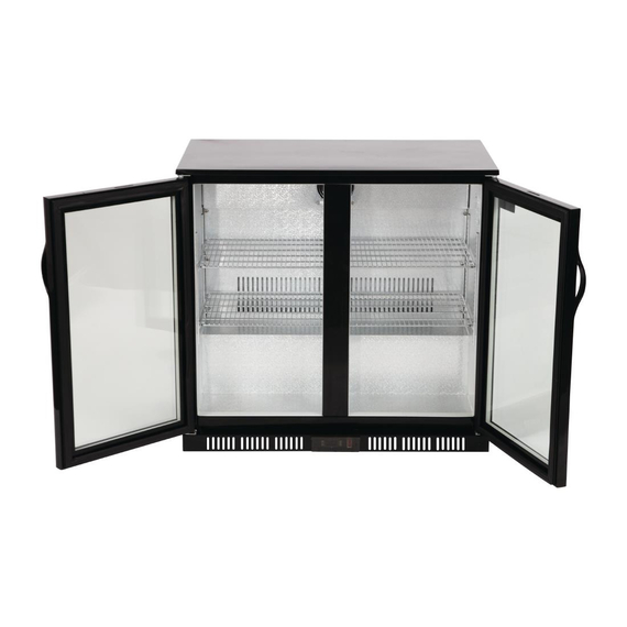 Polar Serie G Barkühlschrank mit 2 Klapptüren 198L 2 Polar Serie G Barkühlschrank mit 2 Klapptüren 198L