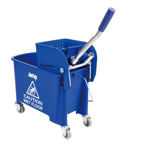 Jantex Moppeimer mit Mopppresse blau 20L Jantex Moppeimer mit Mopppresse blau 20L
