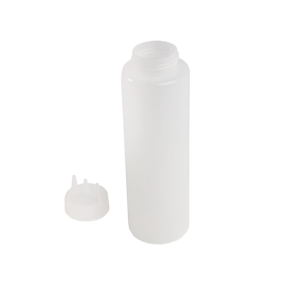 Vogue transparente Quetschflasche mit 3 Spritzdüsen 1L 2 Vogue transparente Quetschflasche mit 3 Spritzdüsen 1L