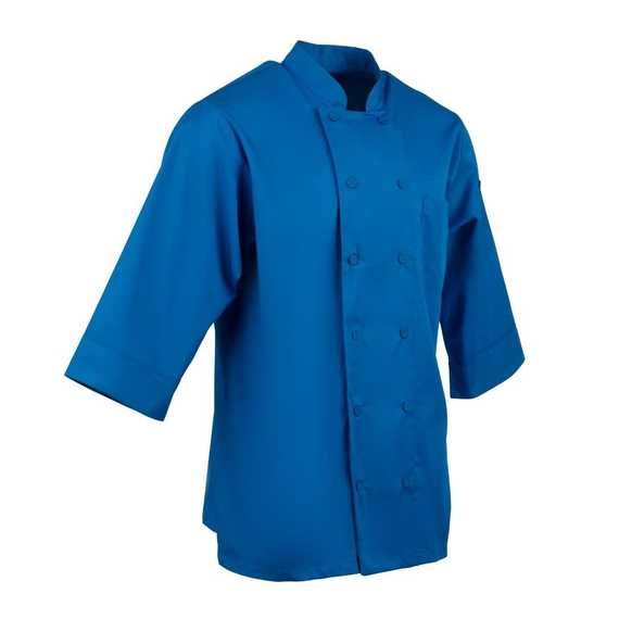 Chef Works Unisex Chefs Jacke Blau M 5 Chef Works Unisex Chefs Jacke Blau M
