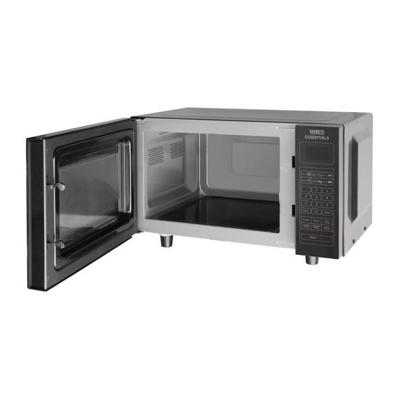 Nisbets Essentials Kommerzielle Mikrowelle 21ltr 750W 5 Nisbets Essentials Kommerzielle Mikrowelle 21ltr 750W
