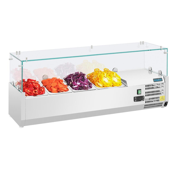 Polar Serie G Aufsatzkühlvitrine für 3x GN1/3 + 1x GN1/2 5 Polar Serie G Aufsatzkühlvitrine für 3x GN1/3 + 1x GN1/2