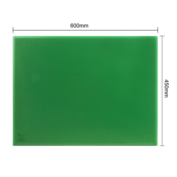 Hygiplas LDPE extra dickes Schneidebrett grün 60x45x2cm 5 Hygiplas LDPE extra dickes Schneidebrett grün 60x45x2cm