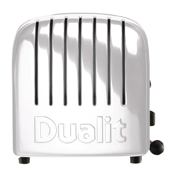 Dualit Toaster 60146 weiß 6 Schlitze 1 Dualit Toaster 60146 weiß 6 Schlitze