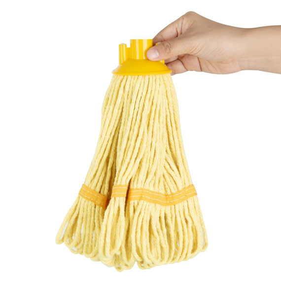 Jantex Wischmop Kopf Gelber Streifen 200g 2 Jantex Wischmop Kopf Gelber Streifen 200g